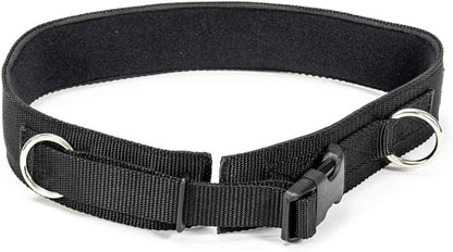 Hands-Free Dog Walking Belt for Canicross, Skijoring, Hiking, & Jogging – 3M Scotchlite Reflective Bands, Neoprene-Padded, Adjustable Waist - (Small)