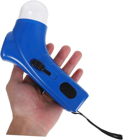 Kisangel Dog Snack Catapult Launcher for Interactive Pet Training Treat Dispenser for Dogs and Cats Blue