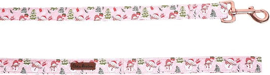 Dog Leash, Christmas Dogs Leashs Christmas Tree Print Heavy Duty Adjustable Dog Leash for Small Girls Dogs