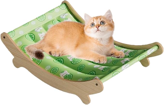 Pet Summer Cooling Chair – Cat Recliner Mat, Ice Nest Hammock, Cooling Sofa Cradle | Lightweight Breathable Design Relaxing Bed for Cats Kittens Indoor Use