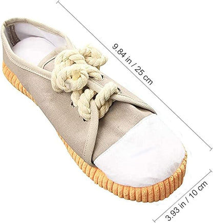 Dog Chew Toys,Creative Shoes Shape Squeaky Toy, Durable and Safe Dog Playing Toy Funny Shoes Sound Toy for Small and Medium Pets