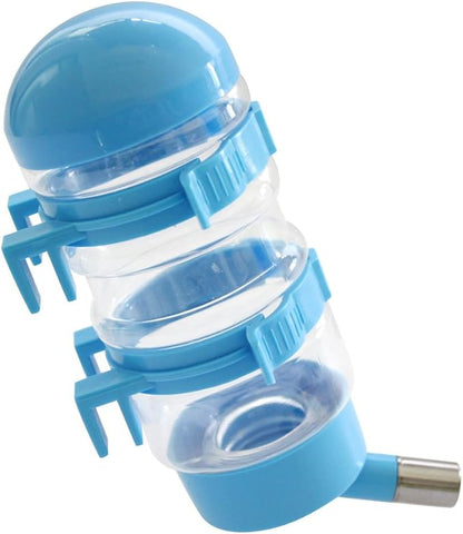 NACOCO Pet Drinking Fountains Dog Water Dispenser Dog Kettle Cat Bottle with Automatically Feeding Water (Blue)