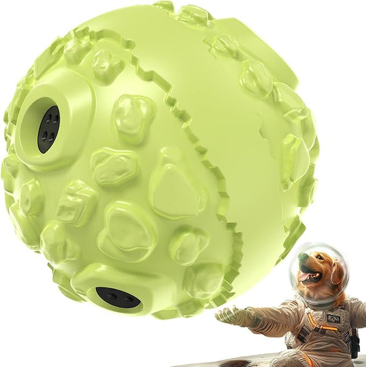 KADTC Extra-Large Size Durable Dog Giggle Ball U.S. Patent & Brand & Design for Large Aggressive Chewers Breed Dogs Wobble Giggling Toy Interactive Play for Indoor Outdoor