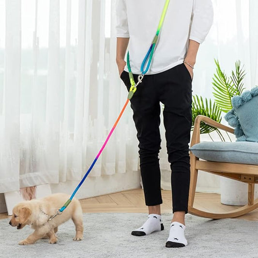 pawstrip Hands Free Dog Leash Crossbody Dog Running Leash Handsfree Pet Rope for Hiking Training Heavy Duty Reflective Pet Walking Belt