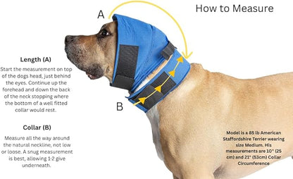 No Flap Ear Wrap (Red, Small/Medium)