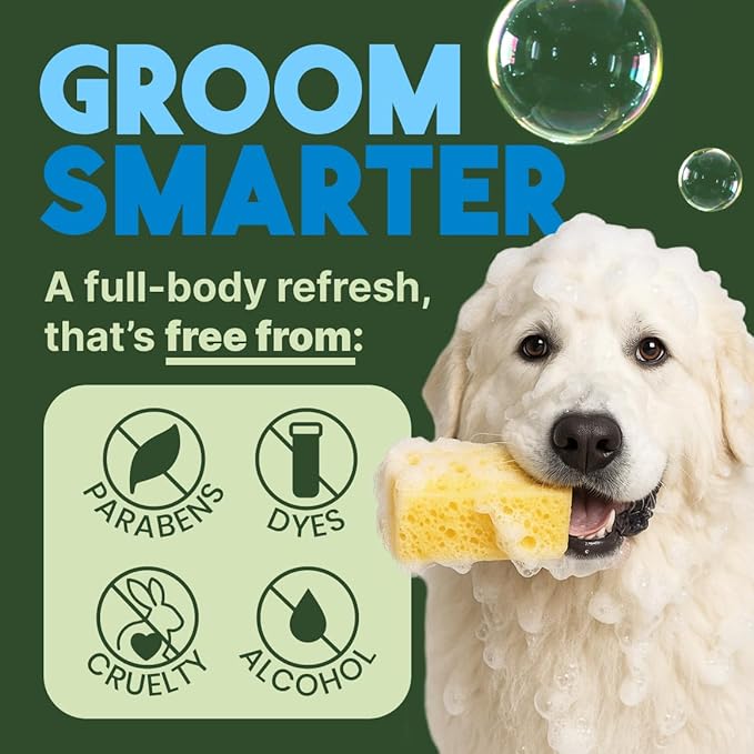 TropiClean Deshedding Dog Shampoo and Conditioner Set, Grooming Bundle for Shedding Control, Puppy Safe, Lime & Coconut Scent, Made in USA, 20 oz.