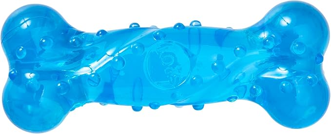 SPOT Play Strong Scent-sations Bone - Scent-Infused, Strong, Durable TPR Rubber, Heavy Duty Dog Toys for Aggressive Chewers up to 45lbs, Perfect for Small & Medium Breeds, 5in, Bacon Flavored