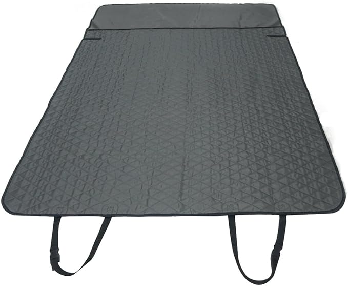 J&C Pet Cargo Liner,Cargo Cover for Dogs,Trunk Liner,Seat Protector for Cars,Heavy Duty Dog Car Seat Cover for SUV Trucks,Non Slip Waterproof Universal (Grey)