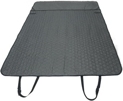 J&C Pet Cargo Liner,Cargo Cover for Dogs,Trunk Liner,Seat Protector for Cars,Heavy Duty Dog Car Seat Cover for SUV Trucks,Non Slip Waterproof Universal (Grey)