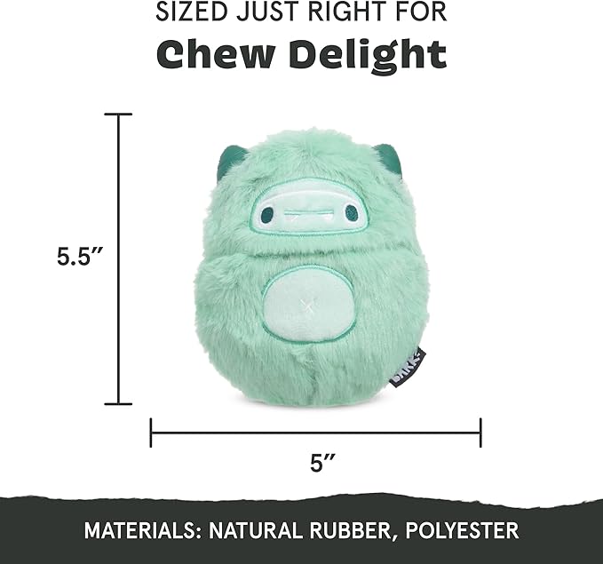 Barkbox Aurora Beast Super Chewer Dog Toy for Aggressive Chewers, Durable Natural Rubber with Soft Exterior Built for Tough Play and Long-Lasting Fun