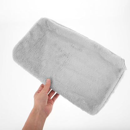 Mipcase Replacement Cat Window Bed Cover : Detachable Plush Cat Hammock Window Seat Cover, Breathable and Universal Fit, 17.68X10.81X0.79in (Grey)