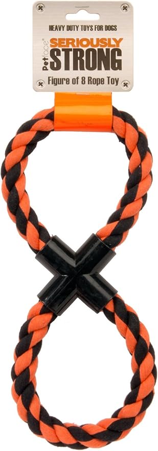 Petface (Seriously Strong Figure of 8 Rope Dog Toy