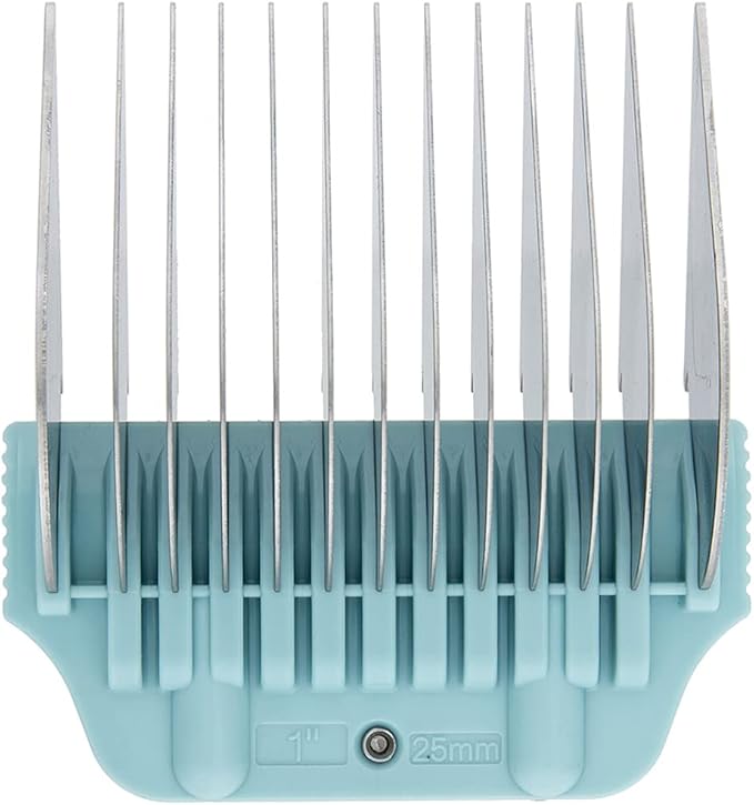 Professional Pet Dog Grooming Wide Attachment Comb | #E 25mm 1" | For A5 Type Blade | Easy Snap-On Design