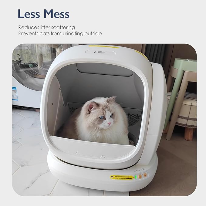SAROSORA Elevated Entrance Fence for MeoWant/Osoeri Self-Cleaning Cat Litter Box (for Model :MW-SC02), Increased Threshold, Effectively Reduces Litter Spread
