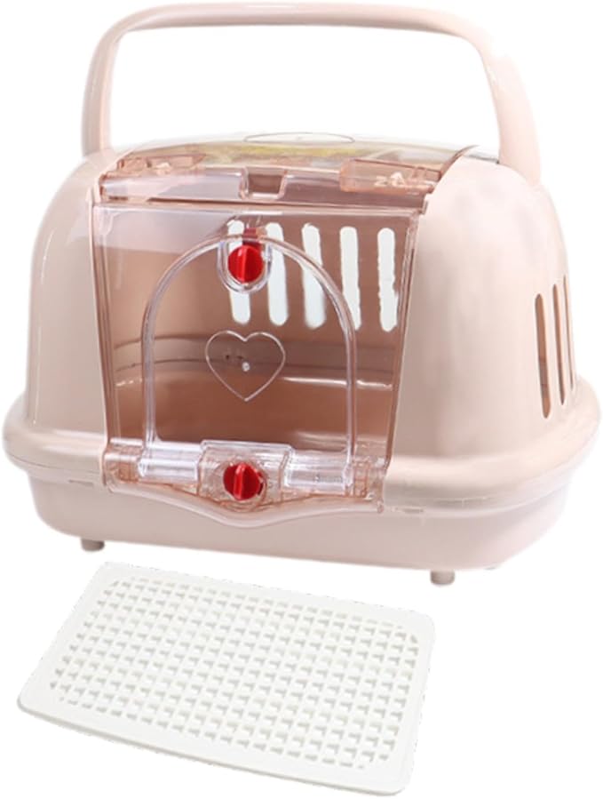 Dog Chenil Animal Carrier Transporter, Brown