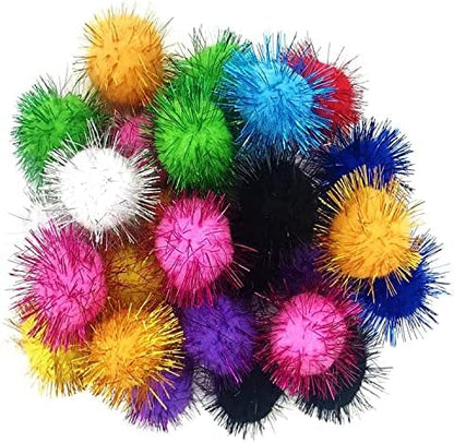 60 Pcs 1.8 Inch Cat Ball Toys, Random Color - Image 6