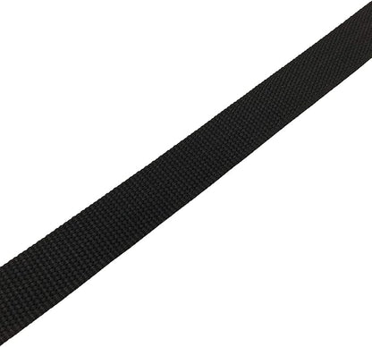 TAIAN 4FT/5FT/6FT Strong Dog Leash, Nylon Dog Leashes for Small Medium Large Dogs (5/8 in x 5 ft, Black)