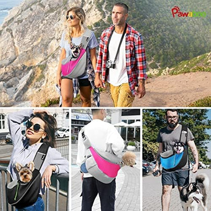 Pawaboo Pet Sling Carrier for Small Dogs Cats - Image 6