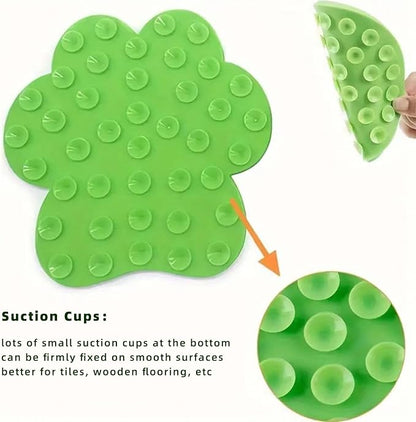 Dog Lick Mat for Dogs, Non-Slip Silicone Snuffle Mat for Pet, Pet Supplies for Anxiety Relief & Slower Eating (Blue)