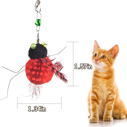 ORSDA Cat Wand Toy, Kitten Toy for Indoor Cat