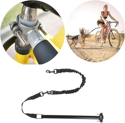Bicycle Leash, Bicycle Dog Leash Attachment for Medium and Large Dogs Walking,Jogging,Running,Training