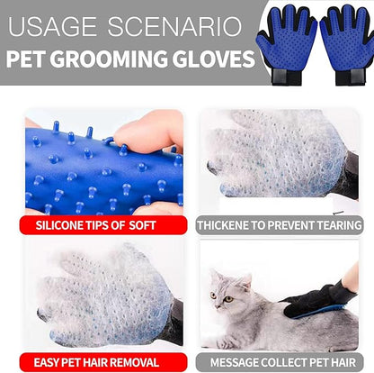3 Pic Pet Hair Remover for Couch Car Pet Grooming Gloves Supplies Cat Stuff Dog Brush Pet Supplies for Shedding Household Cleaning Tools Lint Roller for Laundry Uproot Cleaner Reusable