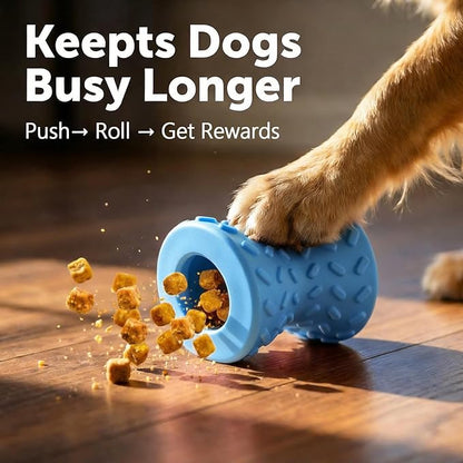 Dog Puzzle Toy – Treat-Dispensing Dog Toy to Keep Dogs Busy, Interactive Dog Toy for Mental Stimulation & Boredom Relief,Slow Feeder Dog Toy for Small & Medium Dogs