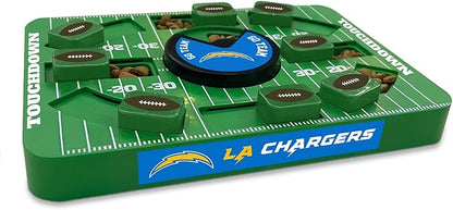 Pets First NFL Los Angeles Chargers Large Puzzle Toy, Dog Puzzle Treat Toy, New Large Size, Interactive Dog Treat Toy, Dog Slow Feeding Toy