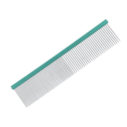 Greyhound Comb For Dogs, Metal Dog Comb Cat Comb For Removing and Knots Dog Combs with Rounded Ends Dog Combs For Grooming Matting Grooming Tool For Long Short Haired Dog