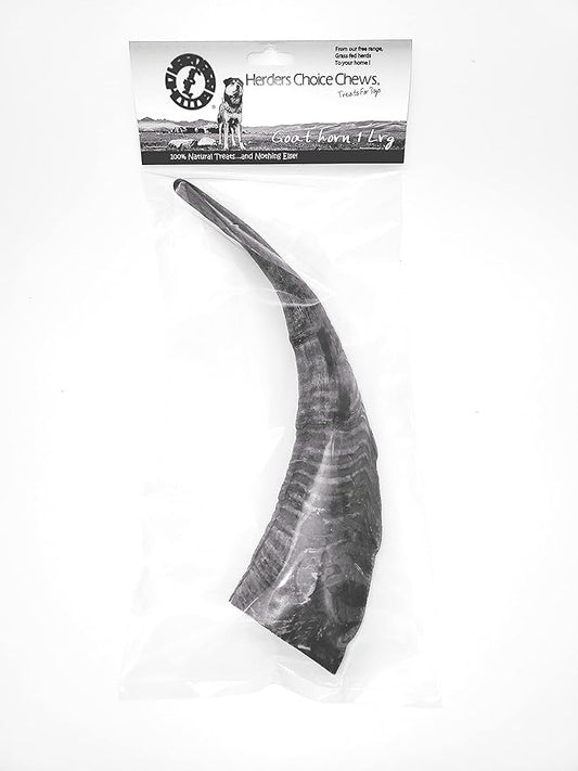Chews Dried Goat Horns Dog Chew Large 1 pc.