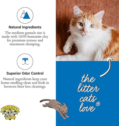 Dr. Elsey's Ultra Unscented Clumping Clay Cat Litter 18 lb Bag