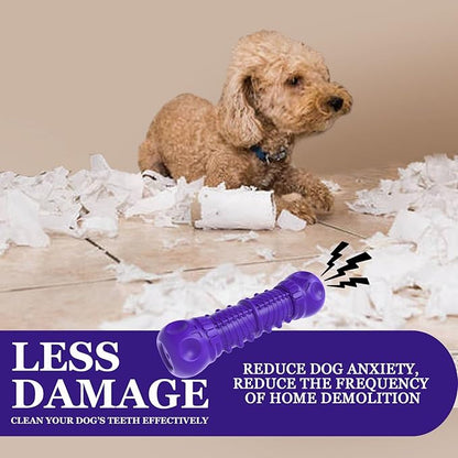 Dog Squeaky Toys for Aggressive Chewers, Durable Chew Toys for Large Medium Breed Dog, Dog Toys, Tough Durable Dogs Toys with Natural Rubber