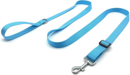 TAIAN Adjustable Nylon Dog Leash, 6 Foot Long Dog Leashes for Medium Large Dogs