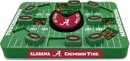 Pets First NCAA Alabama Large Puzzle Toy, Dog Puzzle Treat Toy, New Large Size, Interactive Dog Treat Toy, Dog Slow Feeding Toy