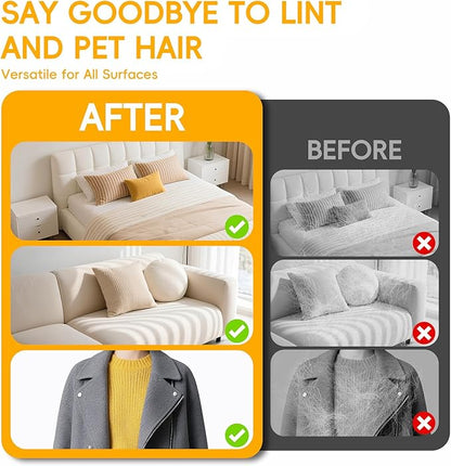 2 Pcs Pet Removal, Magic Brush Electrostatic Pet Remover, Reusable Dog Cat Fur Remover Mitt, Pet Grooming Cleaning, Pet Cleaner Removal Tool for Couch, Furniture