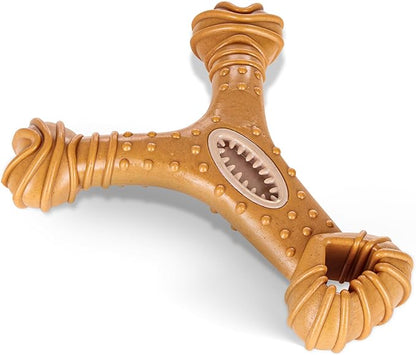 American Kennel Club Training Dog Chew Toy, Wishbone Dog Toy with Treat Pocket, Durable Dog Toy for Moderate Chewers, Chicken Scented for Long-Lasting Engagement, Supports Dental Health