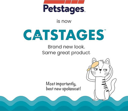 Catstages Fresh Breath Mint Stick Dental Cat Chew Toy with Catmint, Teeth Cleaning & Fresh Breath, Solo or Interactive Play, Green