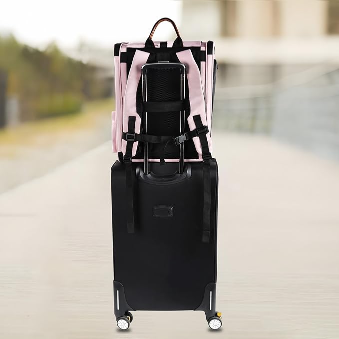 EliteField Deluxe Backpack Pet Carrier (3 Year Warranty, Airline Approved), Travel Soft-Sided Carrier Bag for Dogs, Cats & Small Pets