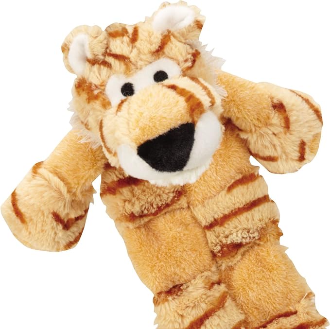 Grriggles Safari Squeaktacular Toy, Tiger