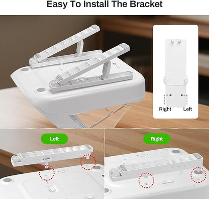 Feeder Adjustable Stand Compatible with SureFeed, 0°-20° Tilt Angle Adjustable-Holder for Pet Automatic Feeders-Raised Pet Feeding Station, Easy Installation
