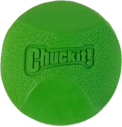 Chuckit! Erratic Dog Ball Interactive Toy For Dogs, Unpredictable Bounces, Small 2" For Small Breeds and Puppies, Pack of 2