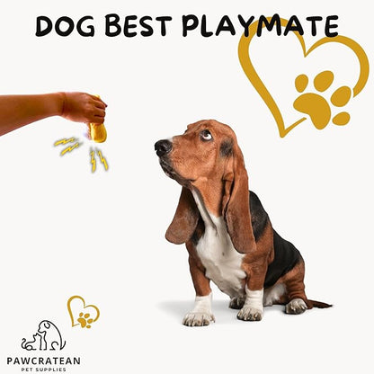 7" Squeaky Plush Toy for Puppies Small Dogs Self Etertainment Washable Soft Made [PET ONLY] (Egg Sushi)