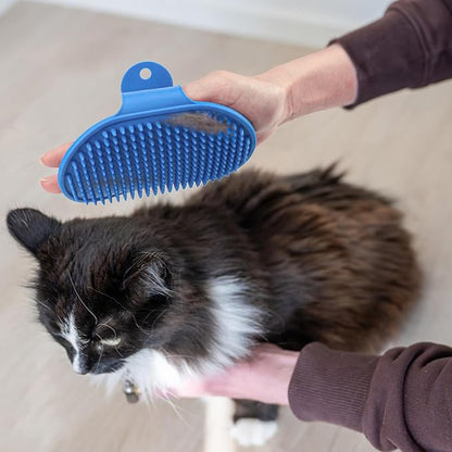4 Colors Cat Self Groomer Brush Silicone Combs for Indoor Face Scratcher Adjustable Wall Mounted Corner Massage Comb