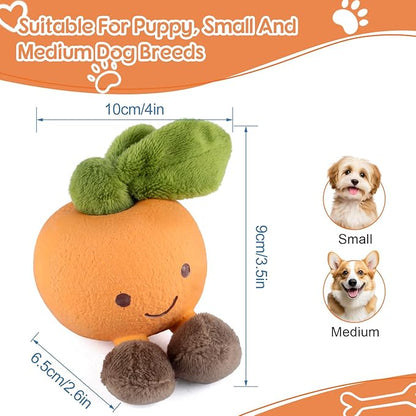 Pet Dog Cat Chew Toy: Fun, Playful, Cute, and Durable (Citrus)