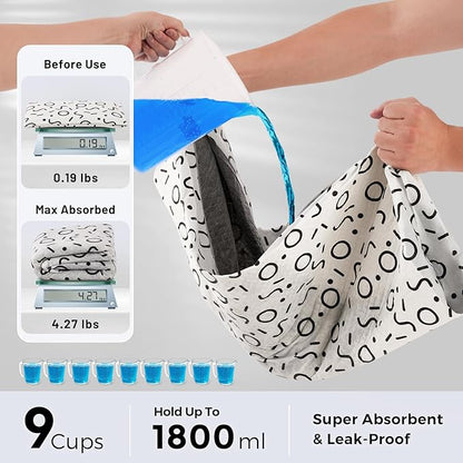 Charcoal Puppy Pee Pads for Dogs Extra Large, 28"x34" 30 Counts + 1 Extra Health Monitoring Pad - XL Dog Potty Training Pads Disposable, Odor-Control, Super Absorbent & Leak-Proof