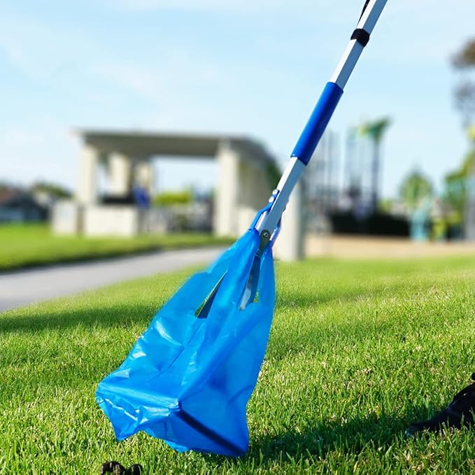 Easy-Tie Handle Dog Poop Bag, Extra Large Strong Doggy Waste Bags, Scented Easy Dispensing and Leak Proof Poo Bags