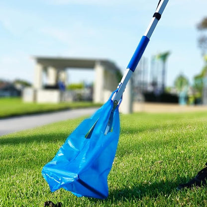 Easy-Tie Handle Dog Poop Bag, Extra Large Strong Doggy Waste Bags, Scented Easy Dispensing and Leak Proof Poo Bags