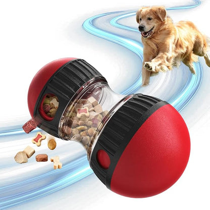 Interactive Dog Puzzle Toy - Adjustable Treat Dispensing Food Dispenser Slow Feeder Bowls, Boredom Busters for Dogs to Keep Them Engaged and Busy for Small Medium Large Dogs