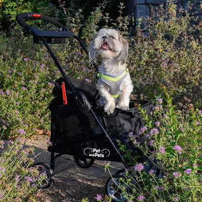 PETIQUE Simplicity Pet Stroller, Black