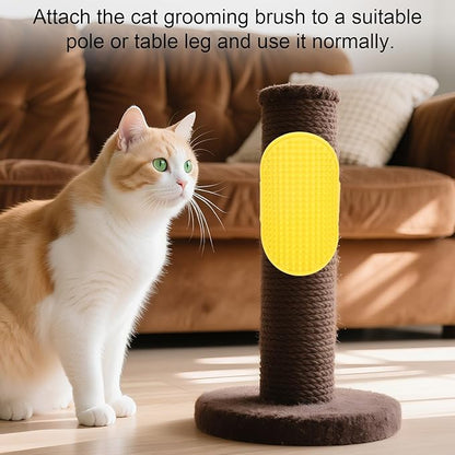 4pcs Pet Hair Remover Gloves & Cat Self Groomer Brush Set, Reusable Electrostatic Fur Removal Tool for Cats & Dogs Ideal for Furniture Carpets Couch Clothes and Grooming